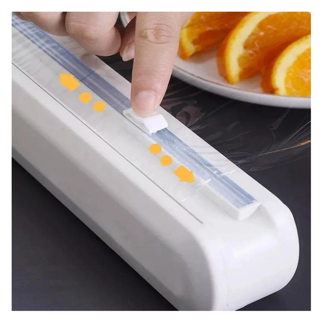 DISPENSADOR OKEIPO CORTADOR FILM ALUSA COCINA HOGAR - 2