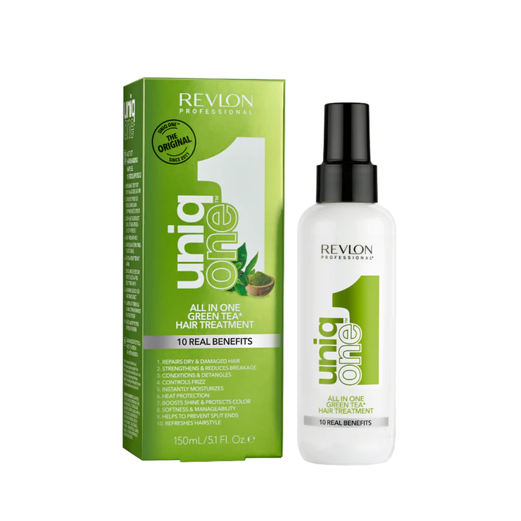 TRATAMIENTO PARA EL CABELLO REVLON UNIQ ONE 10 EN 1 FRAGANCIA TÉ VERDE - 1