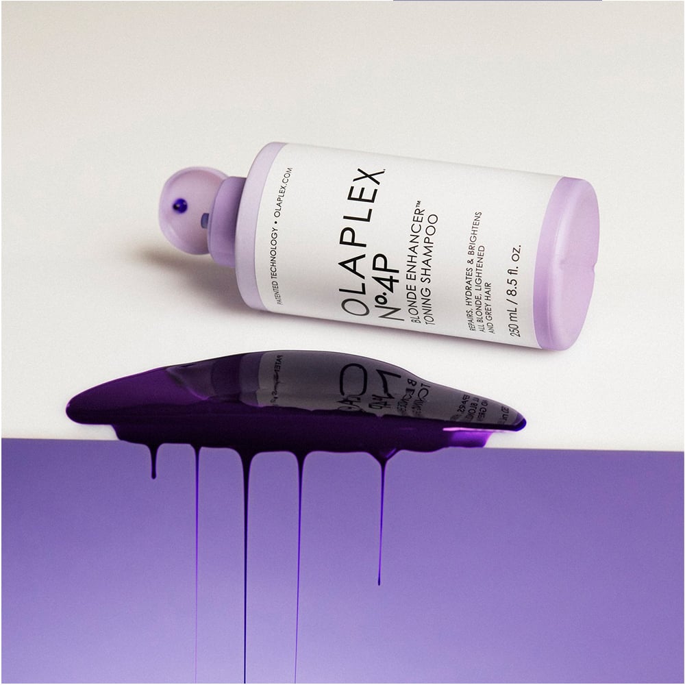 SHAMPOO OLAPLEX N4P TONALIZANTE VIOLETA POTENCIADOR DE RUBIO 250 ML - 3