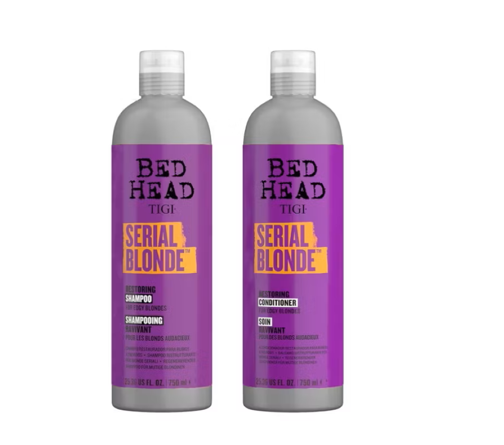PACK TIGI 1500 SERIAL BLONDE SHAMPOO Y ACONDICIONADOR - 1