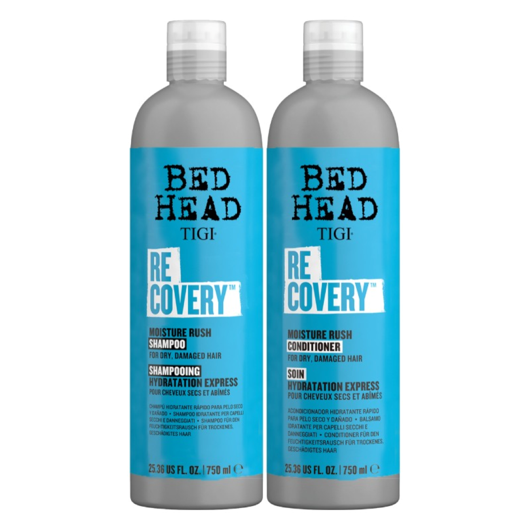 SET TIGI 750 ML RECOVERY SHAMPOO Y ACONDICIONADOR - 1