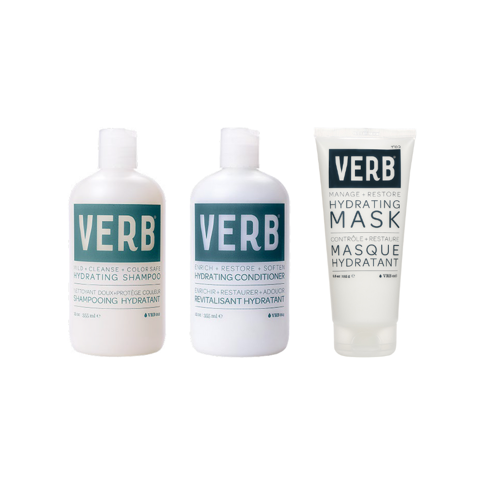 KIT VERB HIDRATANTE SHAMPOO,ACONDICIONADOR Y MASCARA - 1