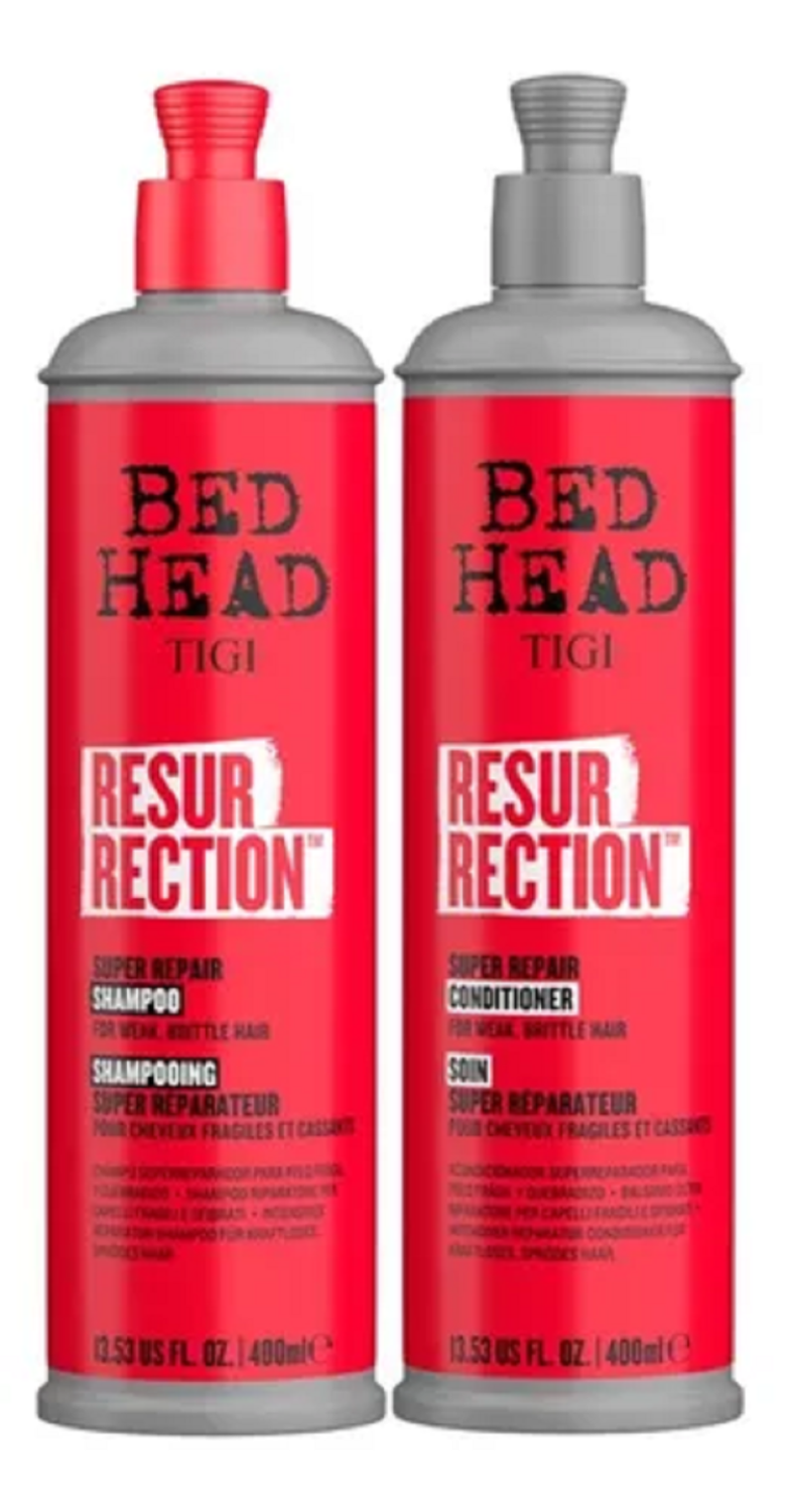 SHAMPOO Y ACONDICIONADOR BED HEAD TIGI RESURRECTION 400ML - 1