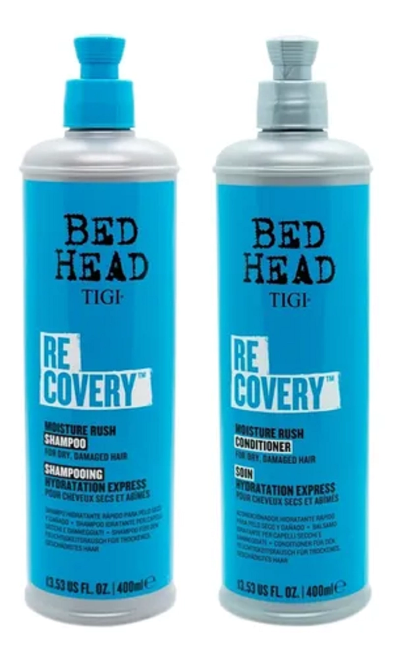 BED HEAD TIGI RECOVERY SHAMPOO Y ACONDICIONADOR 400ML - 1