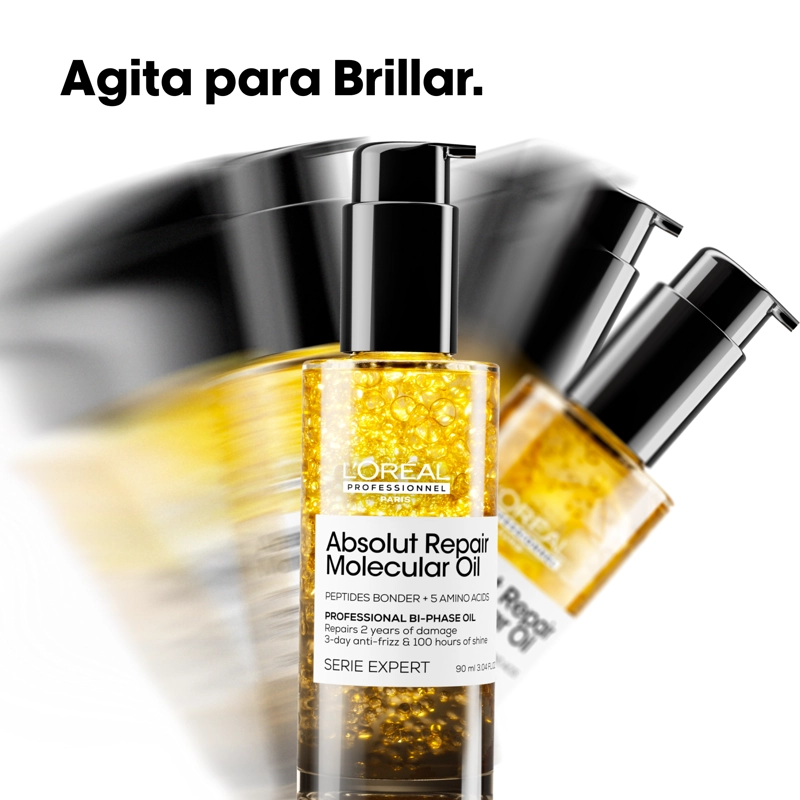 LOREAL ABSOLUT REPAIR MOLECULAR ACEITE BIFASICO 90ML - 2