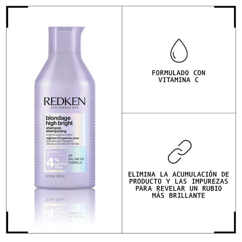 BLONDAGE HIGH BRIGHT SHAMPOO 300 ML - 2