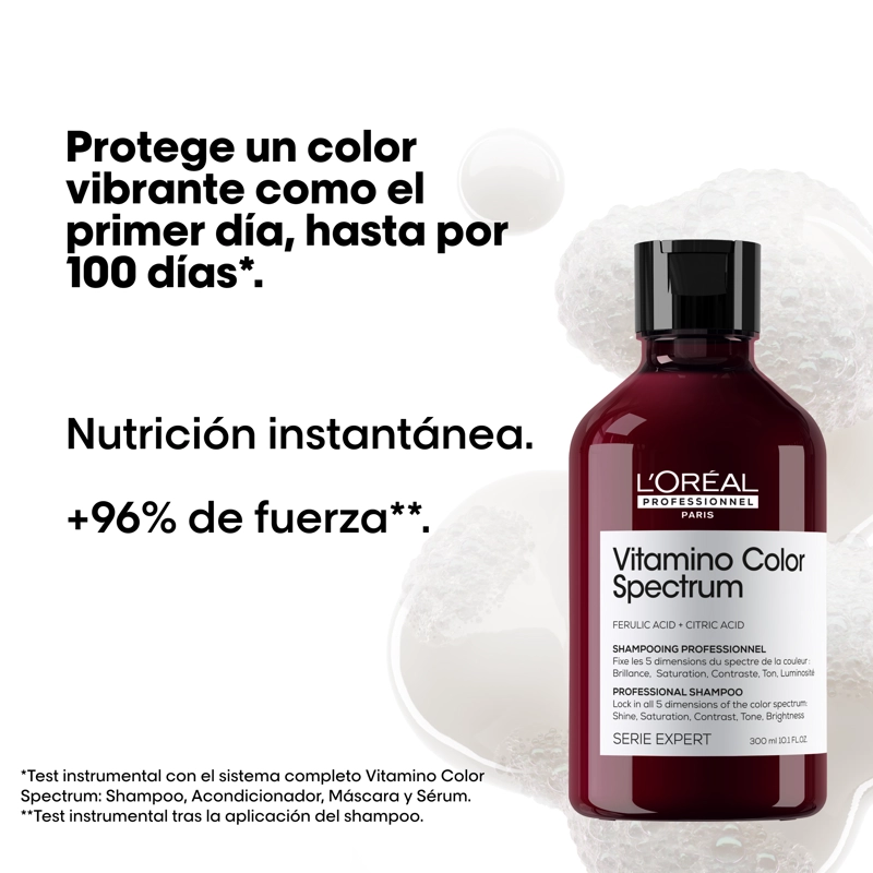 VITAMINO COLOR SPECTRUM SHAMPOO AVANZADO 300ML L'ORE AL PROFESSIONNEL - 2