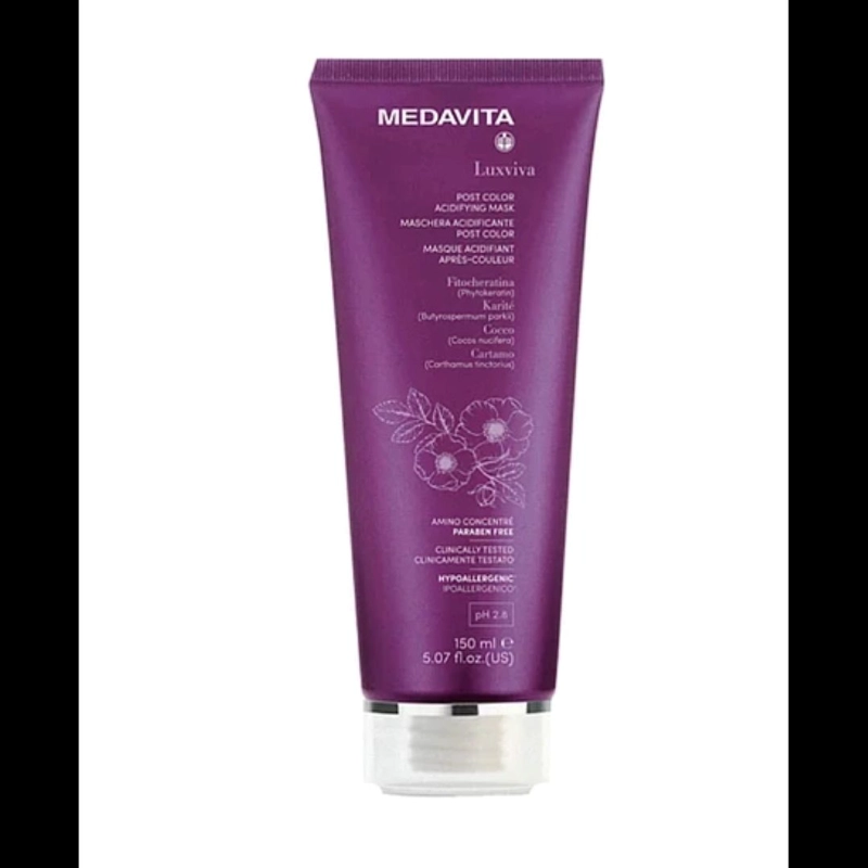 PACK MEDAVITA POST COLOR SHAMPOO 250ML + MASCARA 150ML - 3