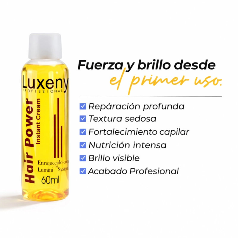 LUXENY HAIR POWER REPARACION 60 ML - 2