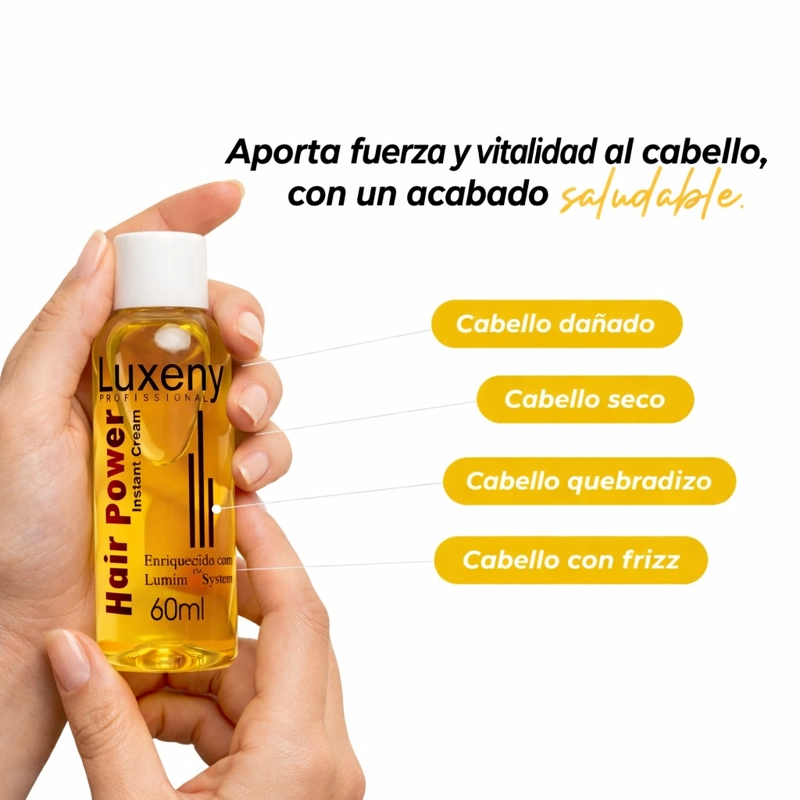 LUXENY HAIR POWER REPARACION 60 ML - 3