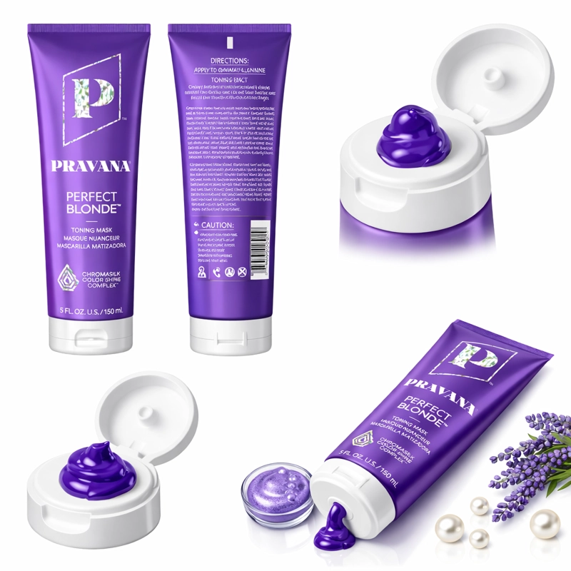 MASCARA PRAVANA 150 ML PERFECT BLONDE MATIZANTE - 2