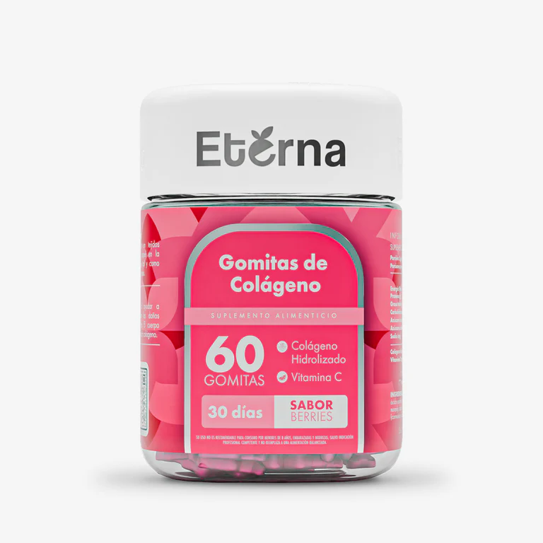 GOMITAS ETERNA DE COLÁGENO MÁS VITAMINA C SABOR BERRIES - 1