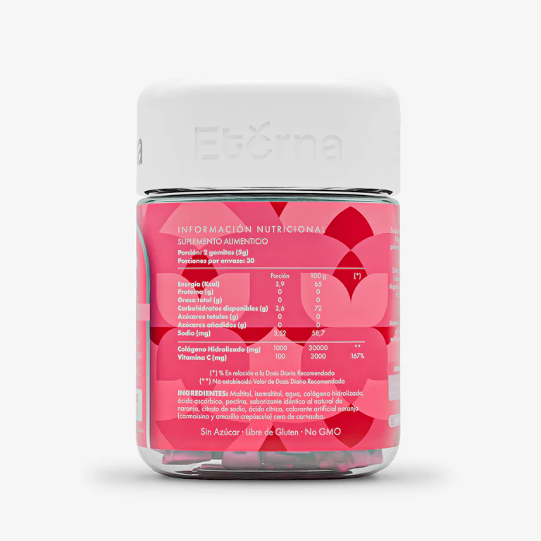 GOMITAS ETERNA DE COLÁGENO MÁS VITAMINA C SABOR BERRIES - 3