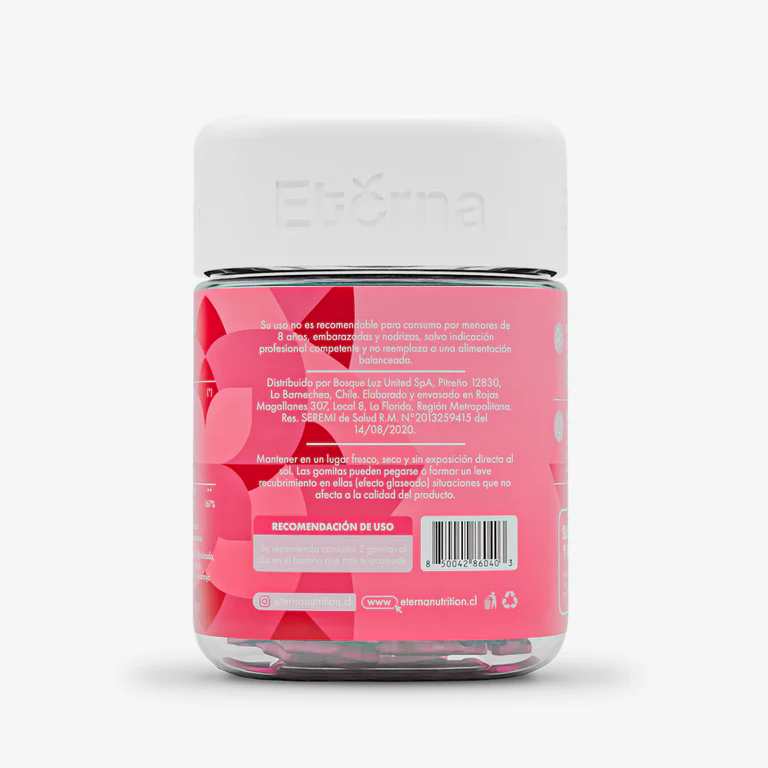 GOMITAS ETERNA DE COLÁGENO MÁS VITAMINA C SABOR BERRIES - 4