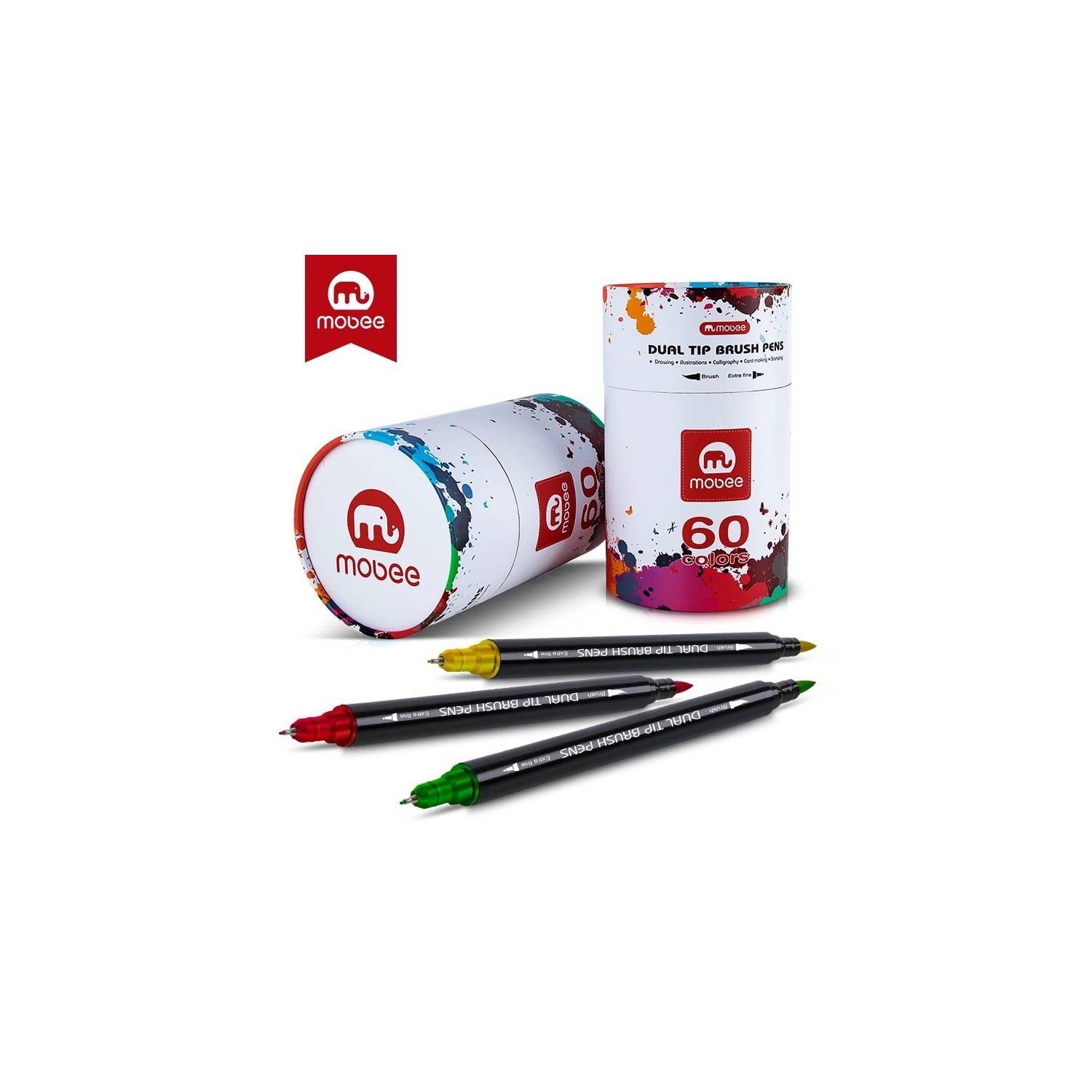 MARCADOR DOBLE PUNTA DUAL BRUSH LETTERING 60 LÁPICES COLOR - 4