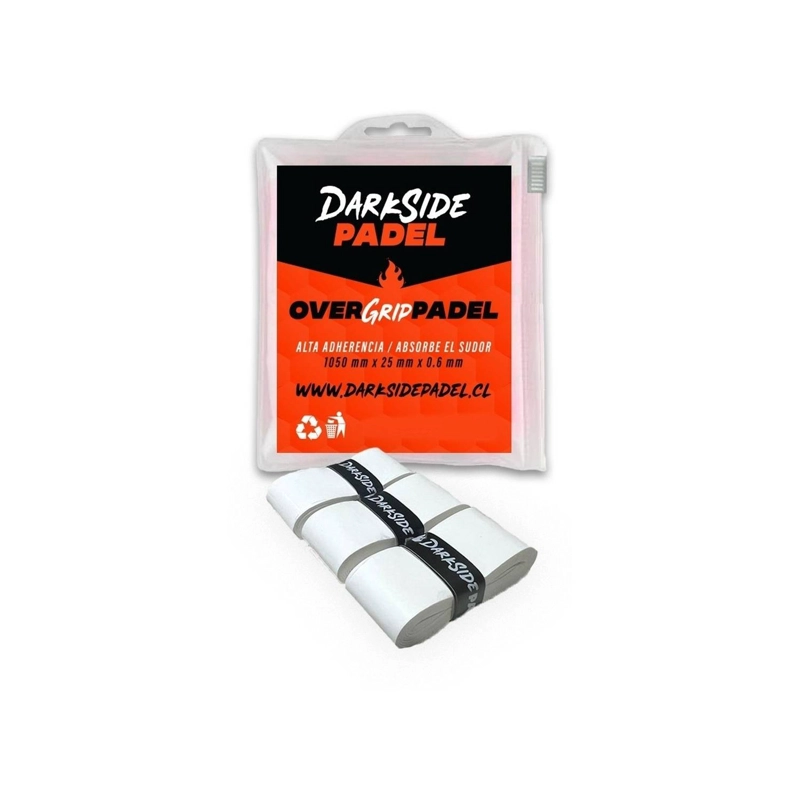 PACK 3 OVERGRIP PALA PADEL TENIS SET AGARRE ABSORCION - 1