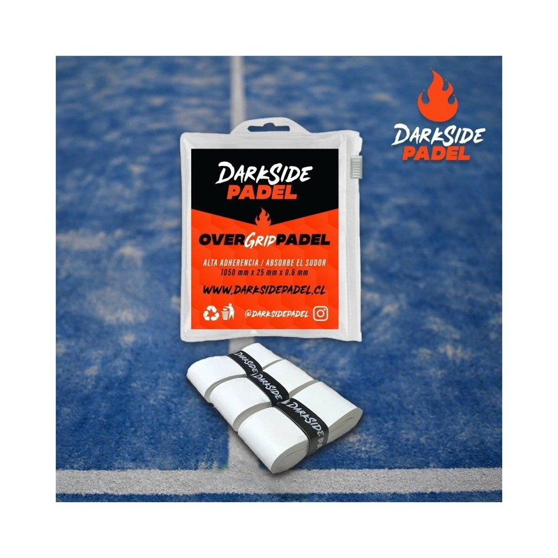 PACK 3 OVERGRIP PALA PADEL TENIS SET AGARRE ABSORCION - 3