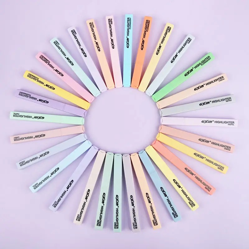 DESTACADORES SET 30 COLORES PASTEL - 2