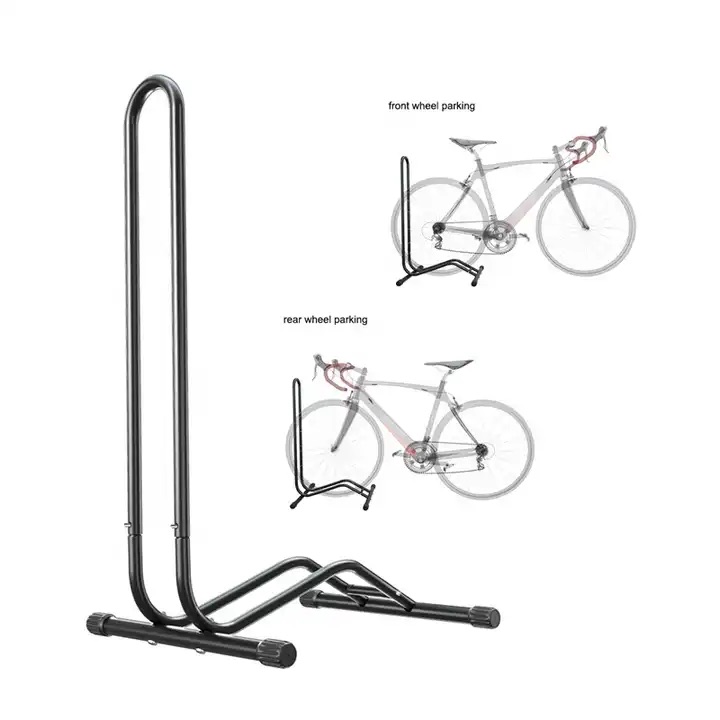 SOPORTE BICICLETA RACK VERTICAL BICICLETERO ESTACIONAMIENTO - 6