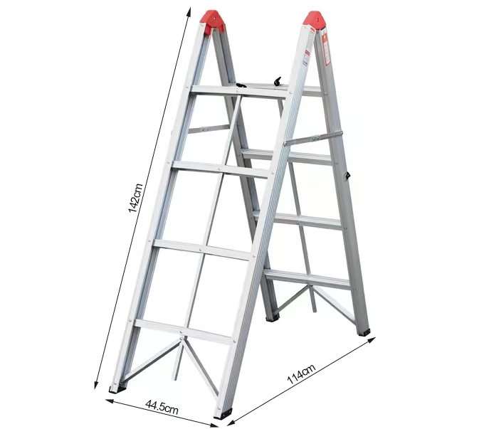 ESCALERA PLEGABLE COMPACTA PORTÁTIL RESISTENTE 150 KG - 4