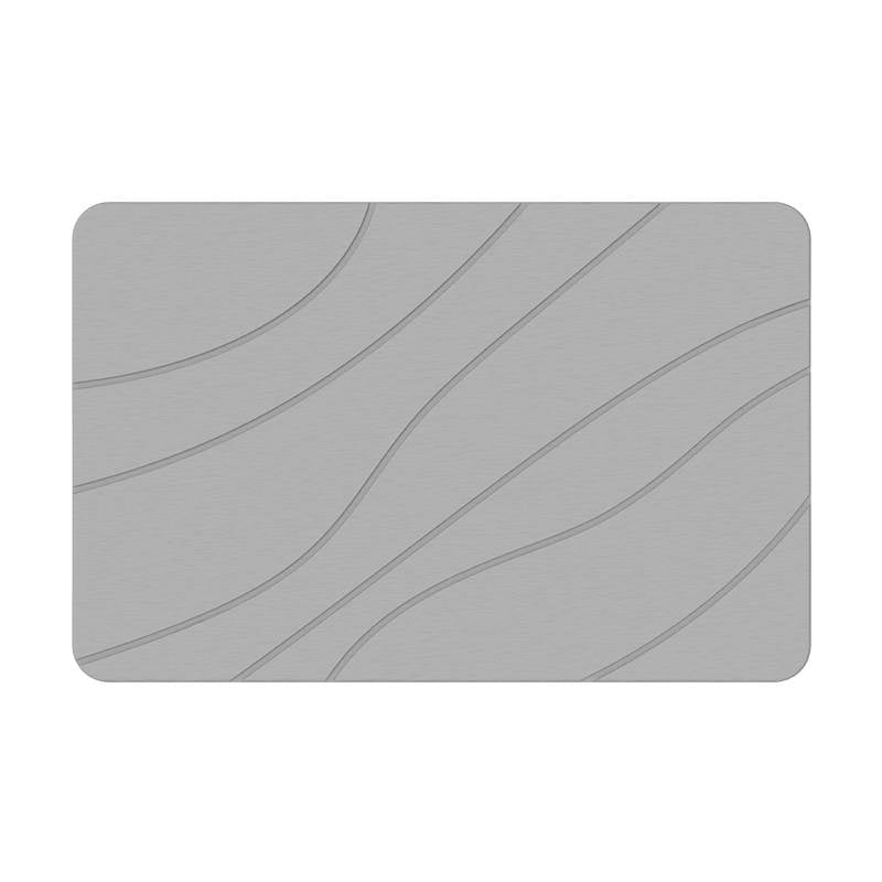 PISO BAÑO DIATOMITA ABSORBENTE ALFOMBRA DUCHA SECADO RÁPIDO - 1