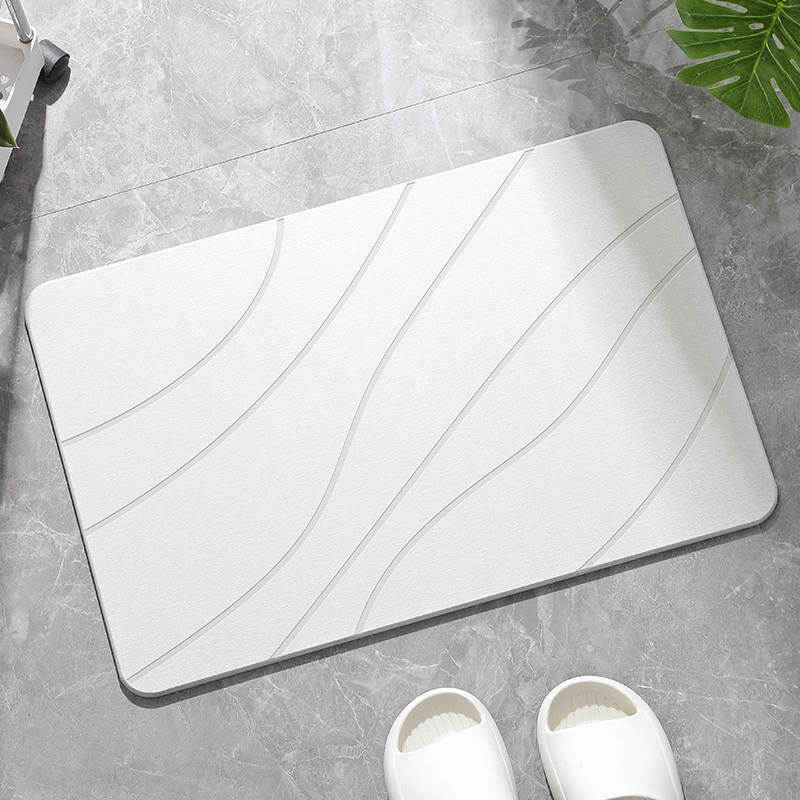 PISO BAÑO DIATOMITA ABSORBENTE ALFOMBRA DUCHA SECADO RÁPIDO - 2