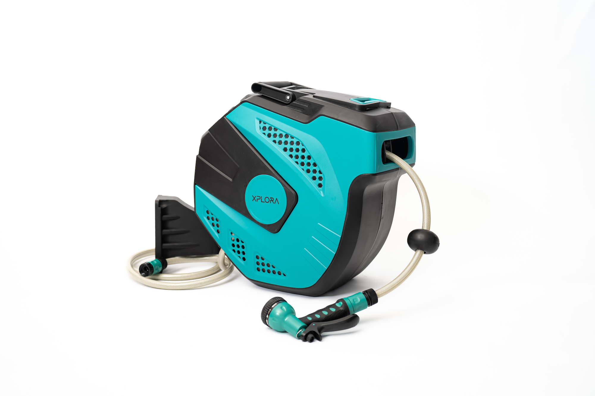 MANGUERA XPLORA CARRETE RETRÁCTIL SOPORTE EXTENSIBLE 25 M - 1