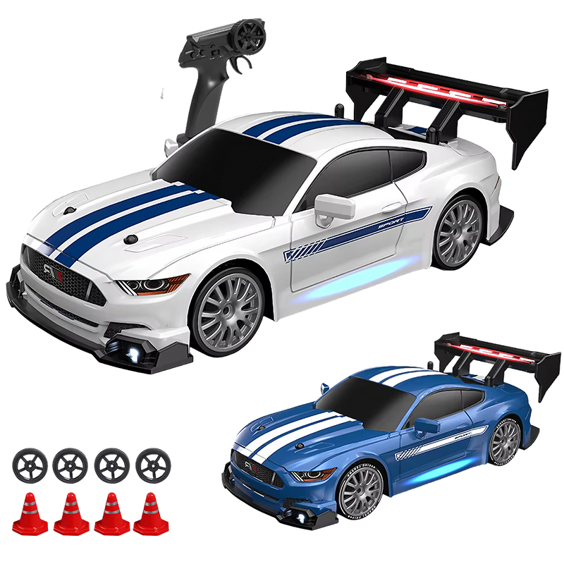 AUTO JUGUETE FORD MUSTANG CONTROL REMOTO DRIFT ELE CTRICO - 2