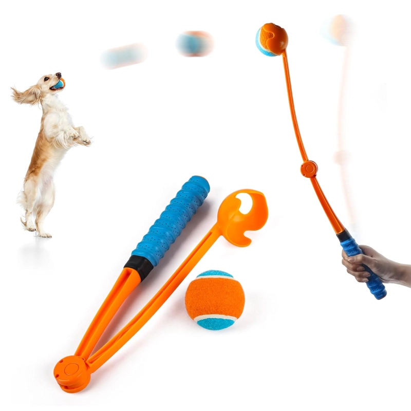 LANZADOR PLEGABLE PELOTAS JUGUETES PERROS ALL FOR PAWS - 2