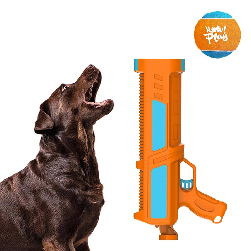 PISTOLA LANZADORA PELOTAS JUGUETE MASCOTAS ALL FOR PAWS - 5