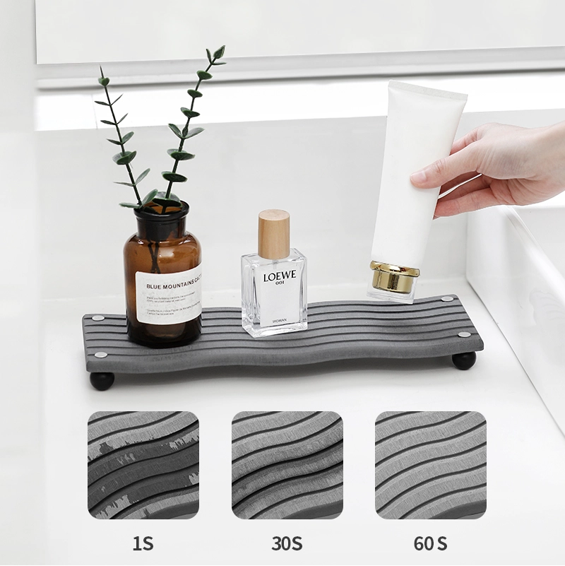 ORGANIZADOR BAÑO COCINA SECADO RAPIDO PARA JABON Y ESPONJAS - 5