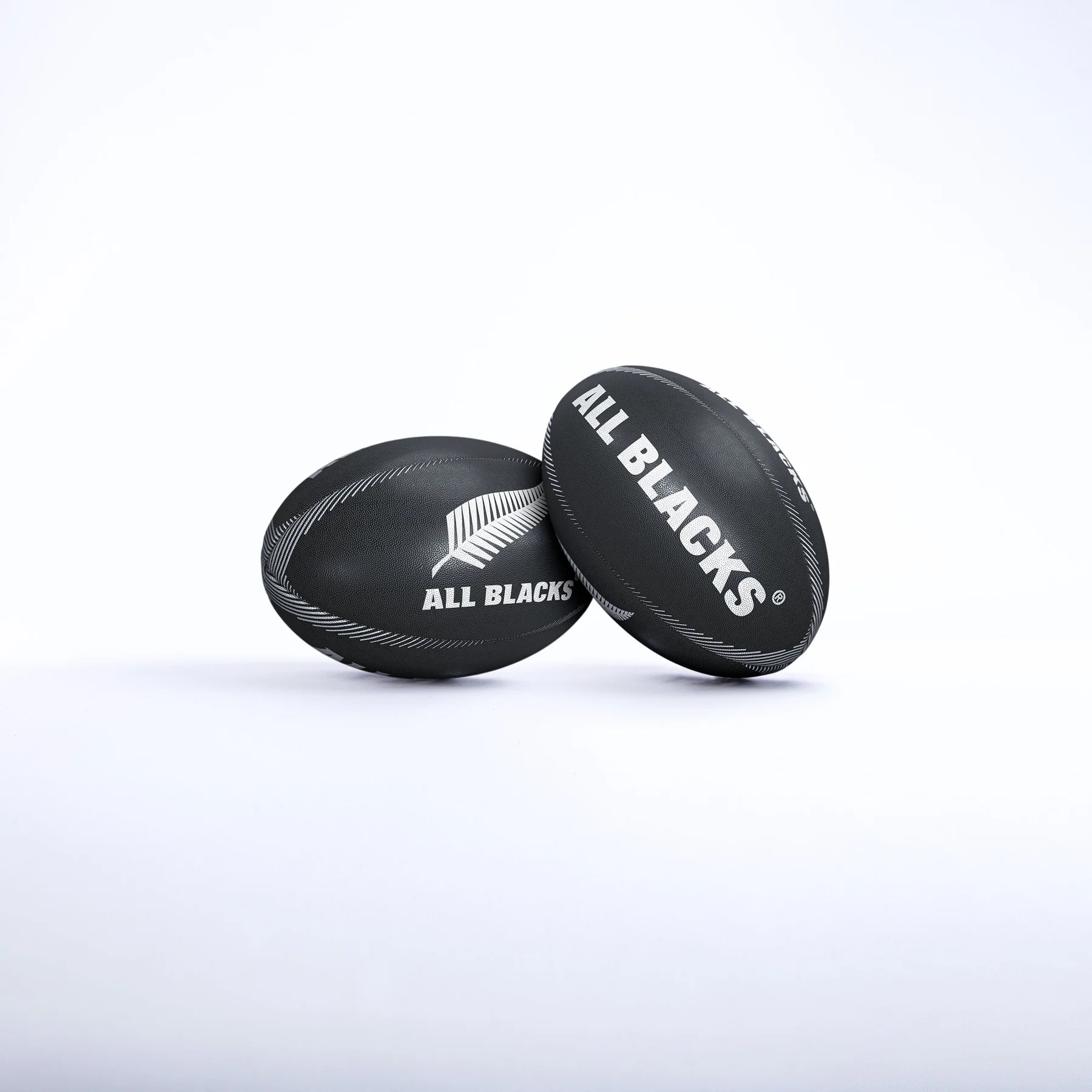 PELOTA RUGBY GILBERT ALL BLACKS N°2 MIDI NIÑOS 5 A 9 AÑOS - 1