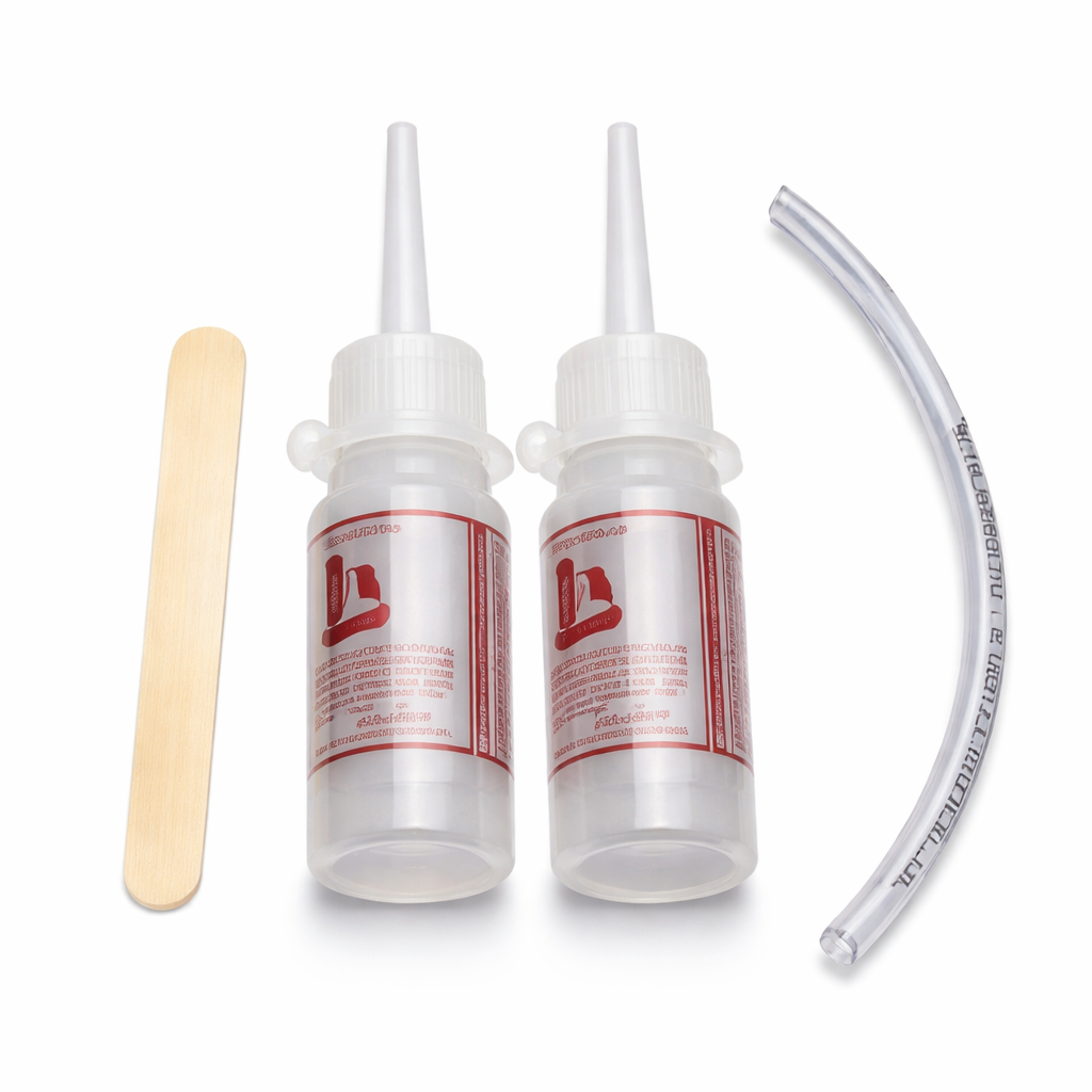 PACK 2 LUBRICANTES SILICONA TROTADORA 30 ML | USO UNICO | INCLUYE MANGUERA Y ESPATULA - 1