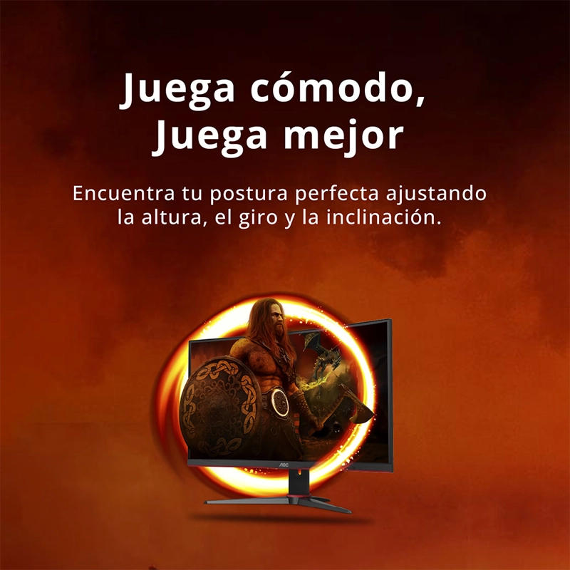 MONITOR GAMER 24' C24G2 VA FULL HD 165HZ - 11