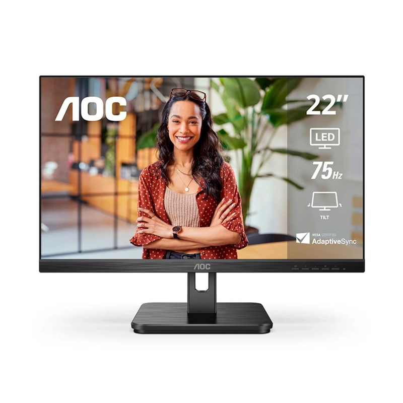 MONITOR 22' AOC 22E2HM VA FULL HD 75HZ - 1