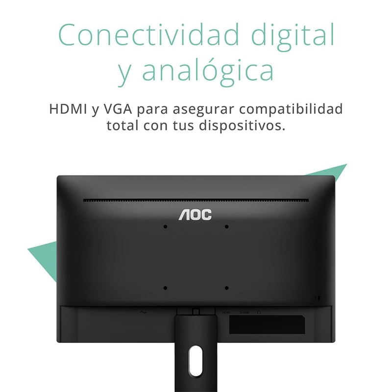 MONITOR 20' AOC 20E1H TN HD+ LED 60HZ - 4