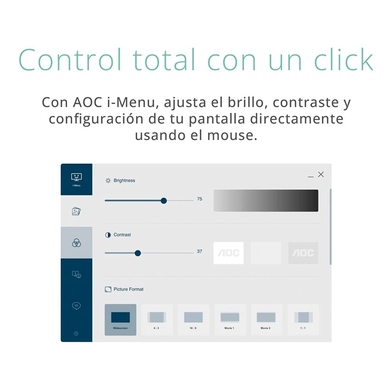 MONITOR 20' AOC 20E1H TN HD+ LED 60HZ - 7