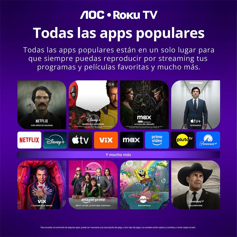 SMART TV AOC 43' LED FHD 43S5155 - 4