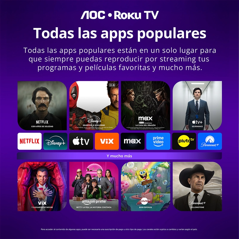 SMART TV 32' AOC LED HD 32S5155 - 6