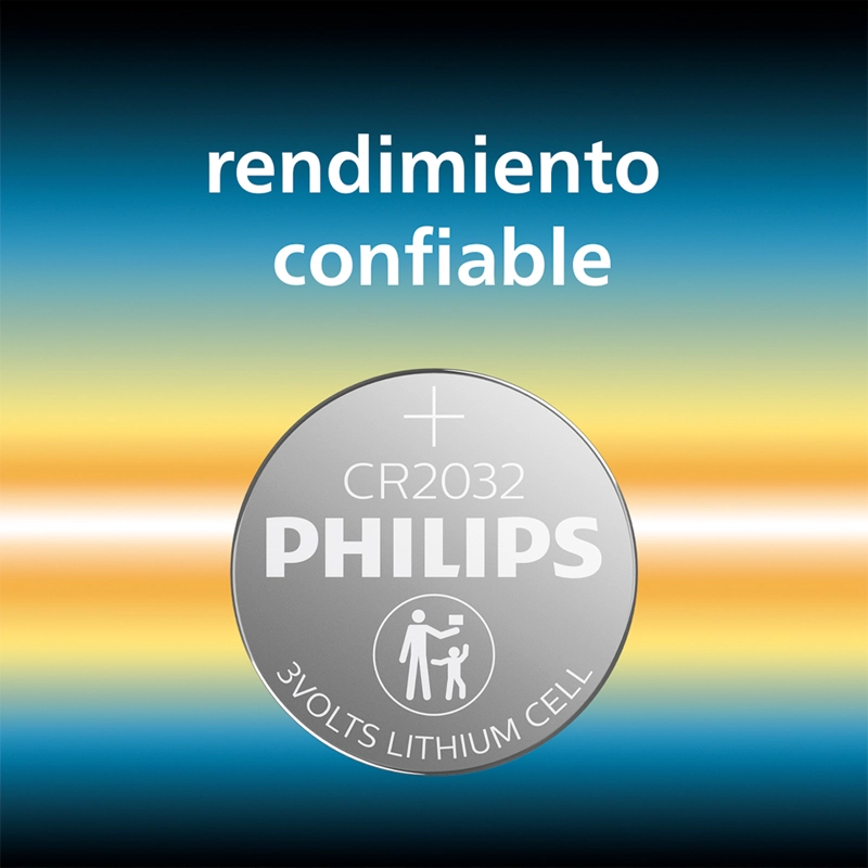 PILA DE LITIO CR2032 X5 PHILIPS - 3