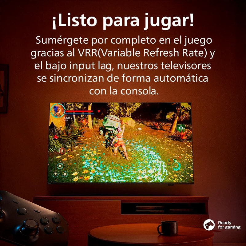 SMART TV 58' PHILIPS LED 4K UHD 58PUD7019 - 5