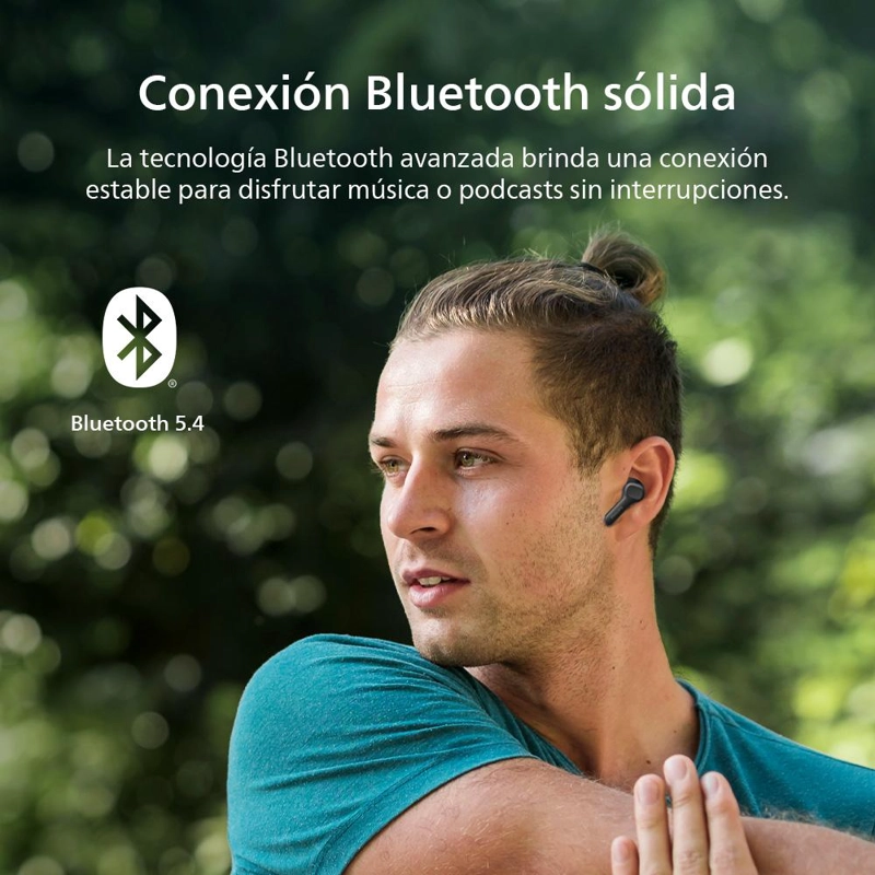 AUDIFONOS BLUETOOTH PHILIPS TAT1109 TWS NEGRO - 5