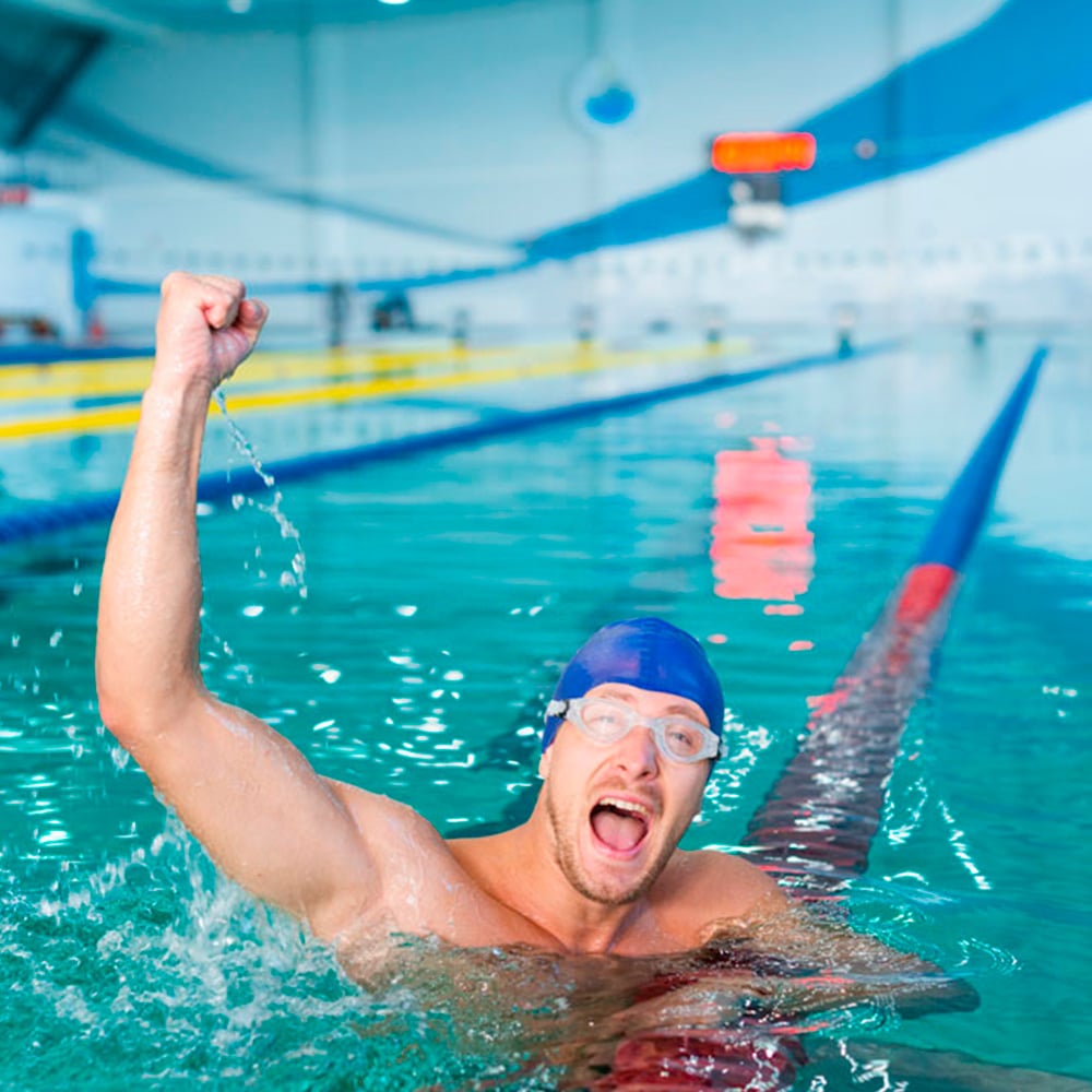 GORRO NATACIÓN LYCRA ESTANDAR PISCINA UNISEX - 2