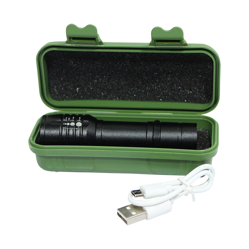 LINTERNA LED PORTÁTIL RECARGABLE DE MANO - 2