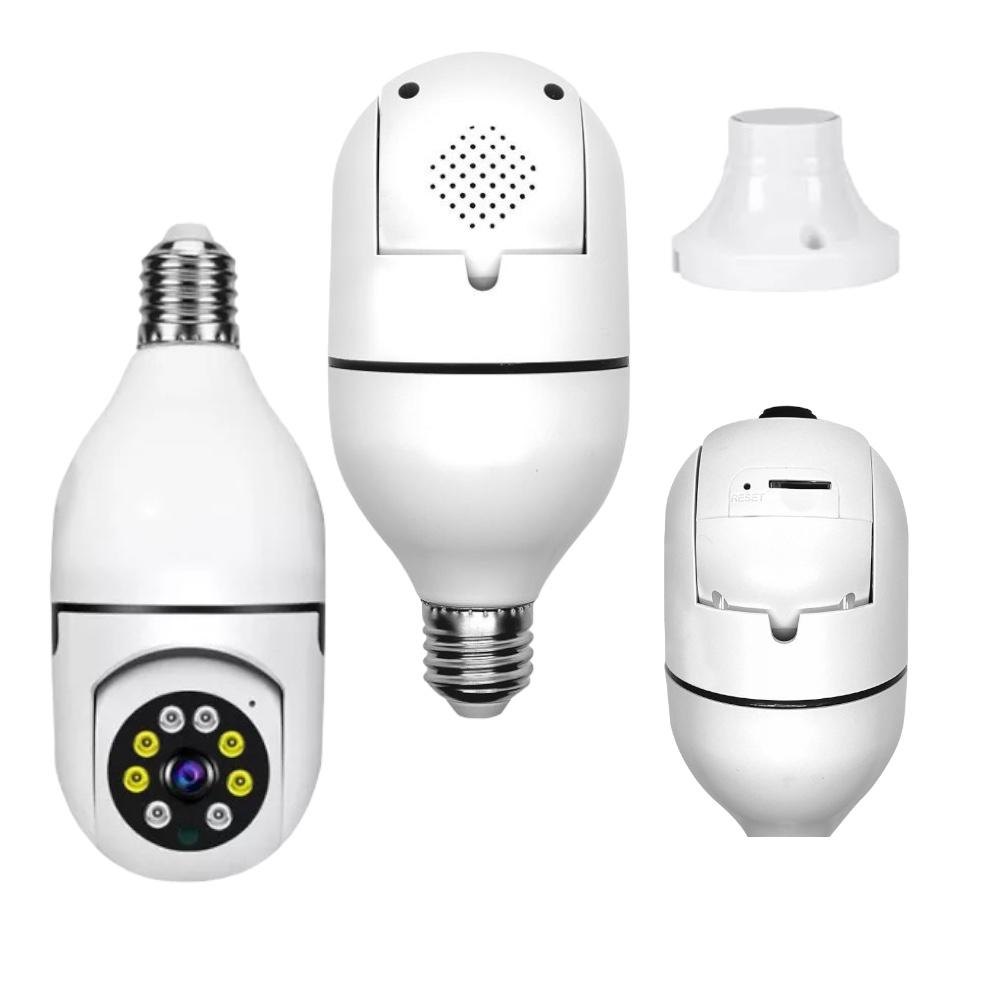 CÁMARA DE SEGURIDAD WIFI VISION NOCTURNA 360 HD SOQUETE - 3