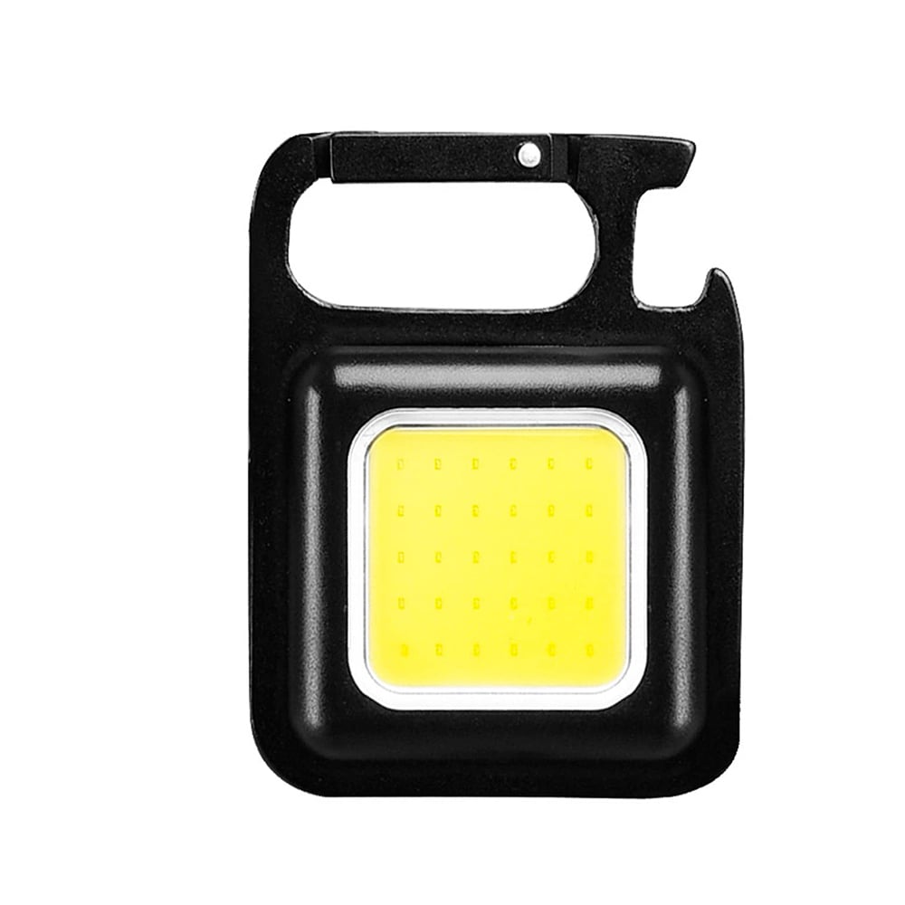 LINTERNA LED PORTÁTIL RECARGABLE DESTAPADOR LLAVERO GANCHO - 2