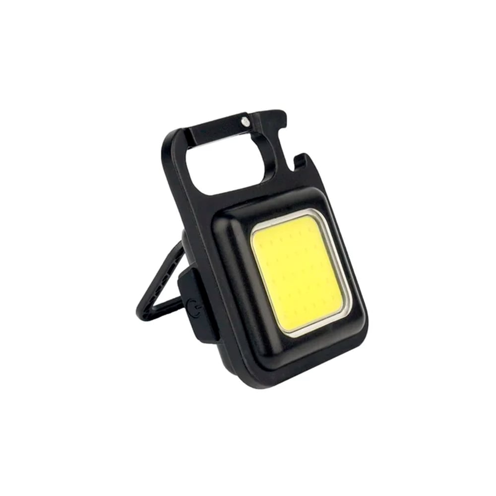 LINTERNA LED PORTÁTIL RECARGABLE DESTAPADOR LLAVERO GANCHO - 3