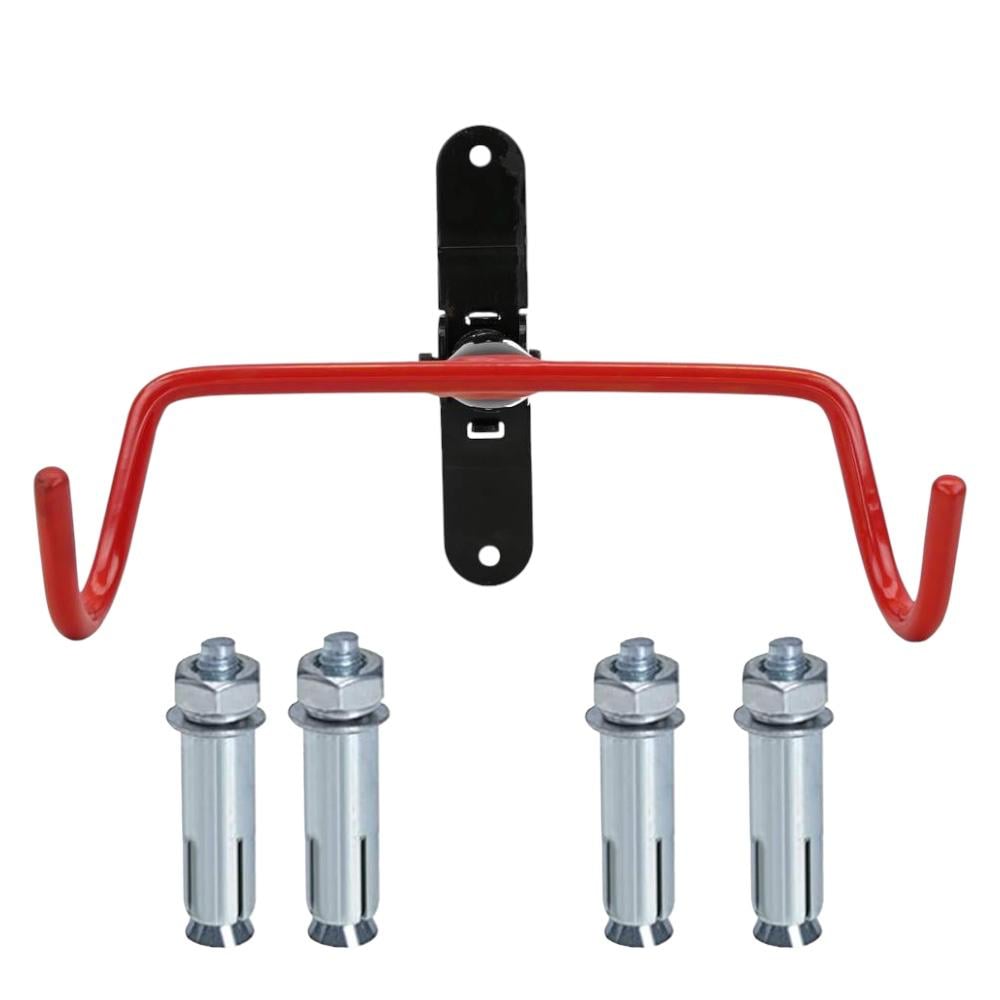 SOPORTE BICICLETA PARED PLEGABLE DOBLE GANCHO - 2
