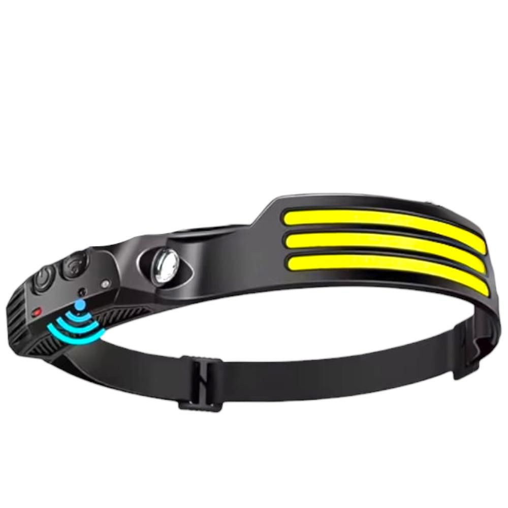 LINTERNA CINTILLO 3 LED FRONTAL CON SENSOR RECARGABLE - 1