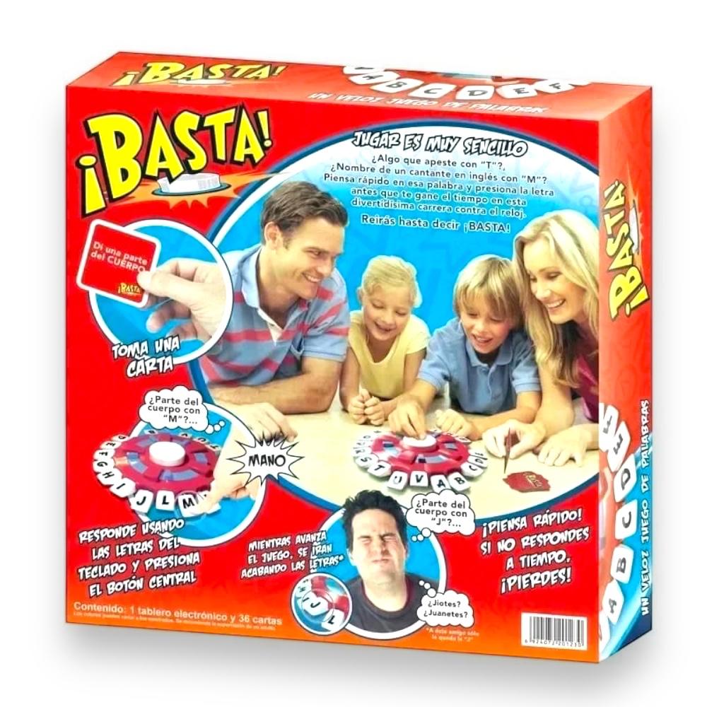 JUEGO DE MESA ¡BASTA! PIENSA RÁPIDO FAMILIAR ESPAÑOL - 6